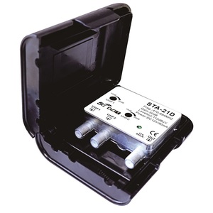 เครื่องขยายสัญญาณเสาอากาศ UHF รุ่น STA-21D แบบ 2 อินพุต 470-694MHz กำลังขยาย 30dB 1 เอาต์พุต รองรับ DVB-T 5G - Product Image 5