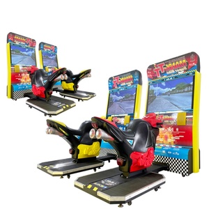Game City - Simulador de Carreras de Motos para Dos Jugadores, Máquina de Juego Operada con Monedas para Dos Personas - Product Image 3