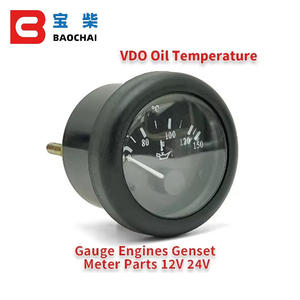 Medidor de Temperatura de Óleo para Geradores Diesel, Peças para Motores de Genset 12V 24V - Product Image 2