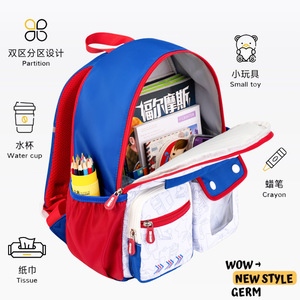 Sesame Baby Cartoon Schoolbag 13 Inches Lightweight Breathable For Kindergarten Children 2-6 Years Unisex - Product Image 5
