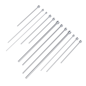 Thimbles lớn làm mát chân hình chữ nhật ejector DIN siêu nhôm lưỡi cơ bản Vai ejector <span class=keywords><strong>Pin</strong></span> - Product Image 1