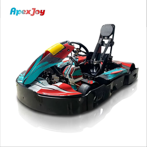 Kart à pédales à essence ApexJoy RACE PRO S2 - 200cc 6,5HP pour adultes, vitesse 68 km/h, embrayage humide, disque de 17 mm, réservoir de 7 L, pédales réglables, homologué CE - Product Image 1