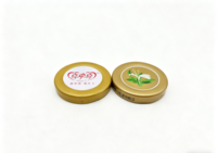 Tapas de Hojalata Personalizadas de Fábrica con Patrón a Medida, Antiderrames, a Prueba de Niños, Ecológicas, de Grado Alimenticio, Fáciles de Abrir, con Colores y Tamaños Personalizados