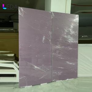 LEDA Toile de fond violette de charme Décoration de fête élégante Support pratique pour les événements de mariage - Product Image 5