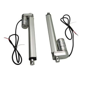 12V 24V DC robuste 12 pouces 300mm noir actionneur linéaire moteur 225LBS silencieux IP54 actionneur électrique aimant permanent <span class=keywords><strong>pour</strong></span> l'utilisation du ventilateur - Product Image 6