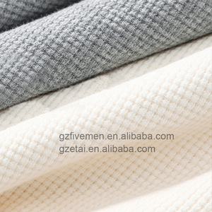 Camiseta de tela Waffle Cool Touch Feel de alta calidad, camisetas en blanco de gran tamaño, ropa personalizada, logotipo de marca, camiseta para hombre - Product Image 5