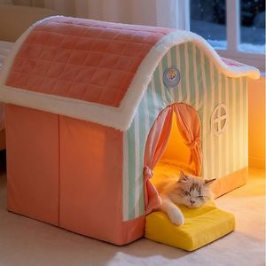 Cama Moderna Personalizada para Perros y Gatos, Casa para Mascotas con Diseño Sólido para Invierno, Uso en Interiores/Exteriores, Servicio OEM, Precio al por Mayor - Product Image 5