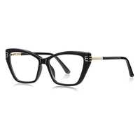 2262 TR90 métal femmes cadre pour lunettes optiques pour lunettes lunettes haute qualité usine approvisionnement direct charnière à ressort