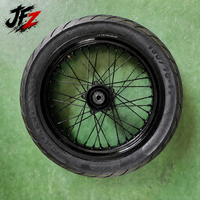 Kit de roues de route 17 pouces pour Sur-Ron Light Bee 2ème génération 2026, moyeu en aluminium CNC, amélioration Supermoto 100/80-17 130/70-17, kit de modification pour E-Bike