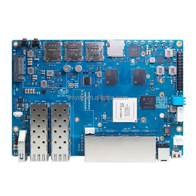 JMY Banana Pi BPI-R4 MediaTek MT7988 Open-source High-performance Router Development Board