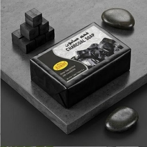 Jabón en Barra de Carbón Activado Afrin Enriquecido con Aceites Esenciales, Limpieza Profunda, Control de Grasa, Cuidado del Acné - Product Image 2