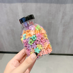 Pinzas para el Cabello con Lazo de Princesa para Niñas y Bebés, Paquete de 50 Piezas, Caja Pequeña, Mini Accesorios, Hermosas Pinzas para Flequillo con Flores - Product Image 4