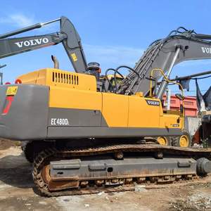Excavatrice sur chenilles d'occasion Volvo EC480DL, vente flash, 48 tonnes, 270 kW de puissance, pompe Kawasaki, faible nombre d'heures, prix avantageux - Product Image 4