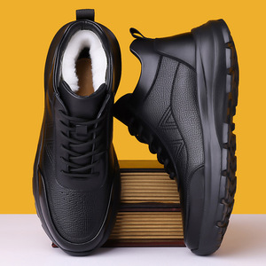Zapatos Casuales Retro de Cuero Genuino para Hombre, Otoño 2026, Transpirables, Ligeros, con Suela Suave y Aumento de Altura, Zapatos de Negocios - Product Image 3