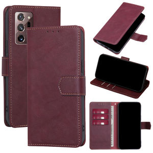 Étui à rabat pour Samsung <span class=keywords><strong>Galaxy</strong></span> Note 20 10 Ultra M62 M53 M52 M14 M32 M31S M30 F52 5G portefeuille de luxe en cuir support housse de téléphone sac - Product Image 1