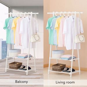 Fashion Corner Metal Three-Layer Multifunction Clothing Organizer <strong>Rack</strong> for Bathroom Pot <strong>Bag</strong> Food Storage - Product Image 5
