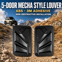 Accessoires Uzuki Jimny 2026 5 Portes Style Mecha Louver ABS Garniture Décorative Protectrice Extérieure