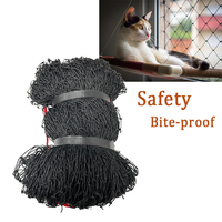 Filet de sécurité durable pour balcon et fenêtre, maille invisible empêchant les animaux de tomber