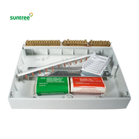 Boîte de jonction électrique en plastique ABS, boîtier de distribution, 5 pièces