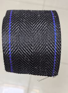 CINTA TRANSPORTADORA DE HUEVOS NEGRA (2 LÍNEAS AZULES) 9CM 10CM 15CM 20CM 25CM/ /Cinta Transportadora de Huevos/Cinta Recolectora de Huevos - Product Image 1