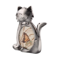 Marco de fotos de metal de alta calidad, estatua conmemorativa para mascotas, suministros funerarios para perros y gatos