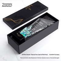 Trophée en cristal personnalisé pour réunion annuelle, récompense pour champion de ventes, médaille créative, employé exceptionnel, commémoratif personnalisé gratuit