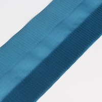 Bandes auto-adhésives à crochet et boucle latérales en nylon personnalisé Smae bleu amovible pour gaine de protection de câble