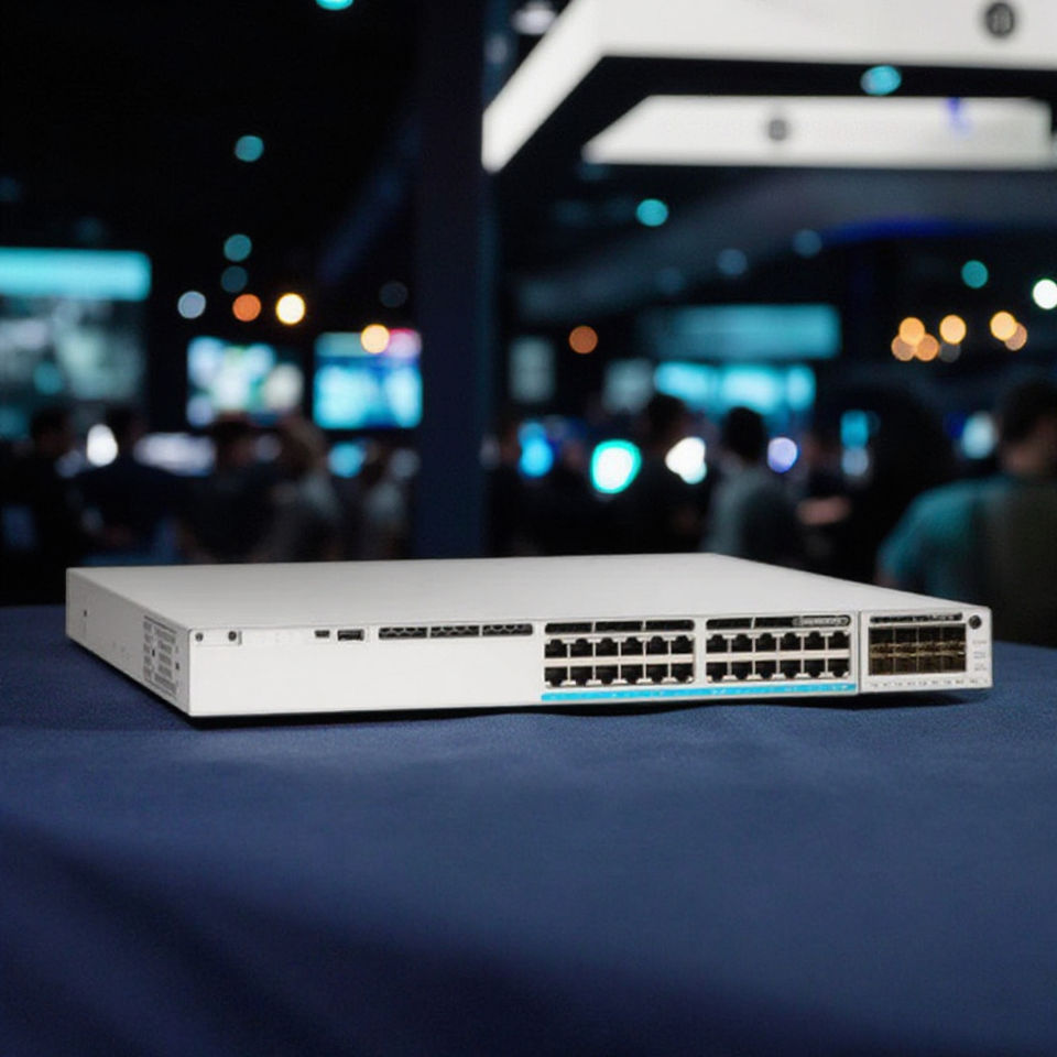 Best Price CS Switch 9300 24-Port Modular Uplinks UPOE Managed Network ...
