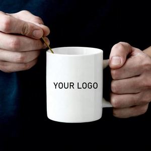 Mug en céramique blanc simple de 11 oz, cadeau DIY populaire, logo personnalisé, mugs à sublimation, tasses vierges pour impression par sublimation - Product Image 3
