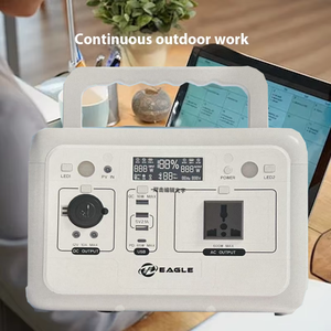 Di Động Ngoài Trời Cung Cấp Điện 500W Công Suất Cao Với 220V Lithium Ion Pin Năng Lượng Lưu Trữ Cần Thiết Cho Cắm Trại Đường Phố Bán Hàng Tự Động - Product Image 3