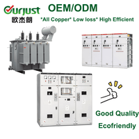 Transformador de Subestación IEC/ISO MV/LV S11-200KVA 10kV Trifásico 50Hz con Bobinado de Cobre, Ahorro de Energía y Alta Potencia