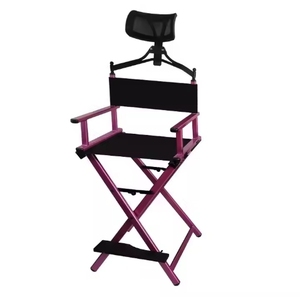 <span class=keywords><strong>Chaise</strong></span> <span class=keywords><strong>de</strong></span> directeur en métal pliable portable professionnel utilisation intérieure et extérieure durable pour les meubles <span class=keywords><strong>de</strong></span> plage <span class=keywords><strong>de</strong></span> maquillage <span class=keywords><strong>de</strong></span> beauté <span class=keywords><strong>de</strong></span> camping - Product Image 3