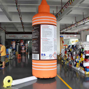 Lampe de ferme géante pour publicité extérieure Modèle gonflable d'allume-feu en gel accélérateur de feu de joie Modèle gonflable pour promotion - Product Image 5