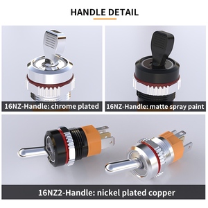 लानबू 16 मिमी क्रोम टॉगल स्विच ऑक्सीकरण ब्लैक 5-24 वी/220v उच्च वर्तमान 2/3 स्थिति डुबकी स्विचेस 15a नेतृत्व वाला प्रदर्शन उपलब्ध है - Product Image 4