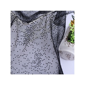 Tela de malla de copo de nieve rojo de <span class=keywords><strong>tul</strong></span> aterciopelado de 7 colores para vestido, ropa de bebé, decoración, <span class=keywords><strong>falda</strong></span> para niñas - Product Image 1