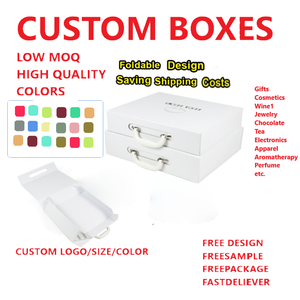 Caja de Regalo Rígida Plegable Magnética Ecológica y Sostenible <span class=keywords><strong>con</strong></span> Logotipo Personalizado, <span class=keywords><strong>con</strong></span> Asa Reutilizable - Product Image 3