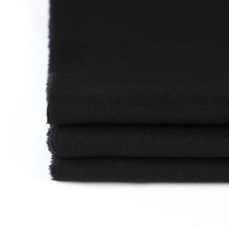 Good quality factory directly cotton crisp twill stretchy fabric