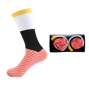 Atacado Criativo Sushi Food Socks Set Mulheres Unisex Novidade Engraçado Algodão Meias em Caixa De Presente - Product Image 4