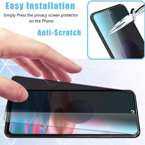Protection d'écran anti-espion de haute qualité, confidentialité, verre trempé 2.5D 9H pour Redmi Note 10/10S - Product Image 4