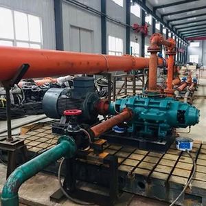 Pompe centrifuge multi-étages à axe horizontal 500 kW, 3,75-7,5 m³/h, haute pression, sur mesure, pour usage industriel et eau propre - Product Image 5