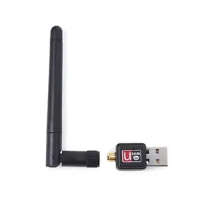 150Mbps USB อะแดปเตอร์ไร้สายตัวรับสัญญาณ WiFi 802.IIN ไร้สายพร้อมเสาอากาศ USB การ์ดเครือข่าย2.0ตัวรับสัญญาณ WiFi