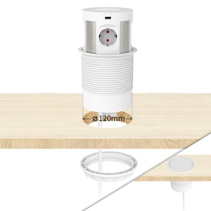 Prise électrique Pop-up de haute qualité, avec puissance rétractable pour conférence - Product Image 5