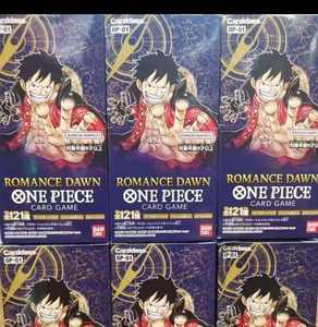 Caja de Cartas Coleccionables 100% Original Japonesa de One Piece OP01, Caja de Sobres del Legado de Luffy, Juego de Cartas One Piece - Product Image 6