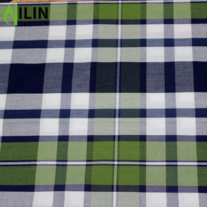 Tissu à carreaux teint en fils 100% coton, étoffe haute qualité, nouveau design - Product Image 2