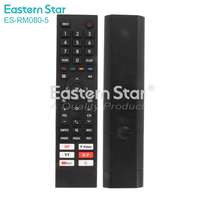 Télécommandes universelles ES-RM080-5 de haute qualité, modèle neuf, remplacement pour télécommande infrarouge de téléviseur intelligent Hisense