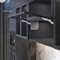 Sistem Pengangkat Lembut ZuoGang Free Stop Soft Close untuk Penyangga Kabinet Perabot Dapur