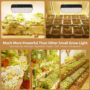 Luces LED de Cultivo de Espectro Completo con Ahorro de Energía, 100W 5000K, Luces Suplementarias UV para Plantas, Cultivo Interior, Crecimiento Vegetal - Product Image 2