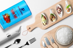 Muối Iốt Với Shaker Top Grade Bảng Muối Với Iốt Tinh Chế Muối Bảng 500G 700G/Chai OEM Odm - Product Image 4