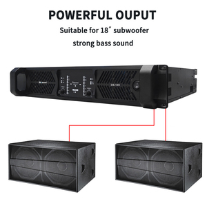 Amplificador de Potencia de Audio de Clase TD con Control de <span class=keywords><strong>VPL</strong></span>/Puente/Ganancia de 8800 W, Fabricante de Audio, Amplificador de Bajos para Subwoofer de 2 Canales - Product Image 2