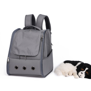 <b>Cat</b> and Dog Portable Travel Box, Small Medium Pet Carrier, Foldable Side-Opening Breathable Single/Double Shoulder <b>Backpack</b> - Product Image 2